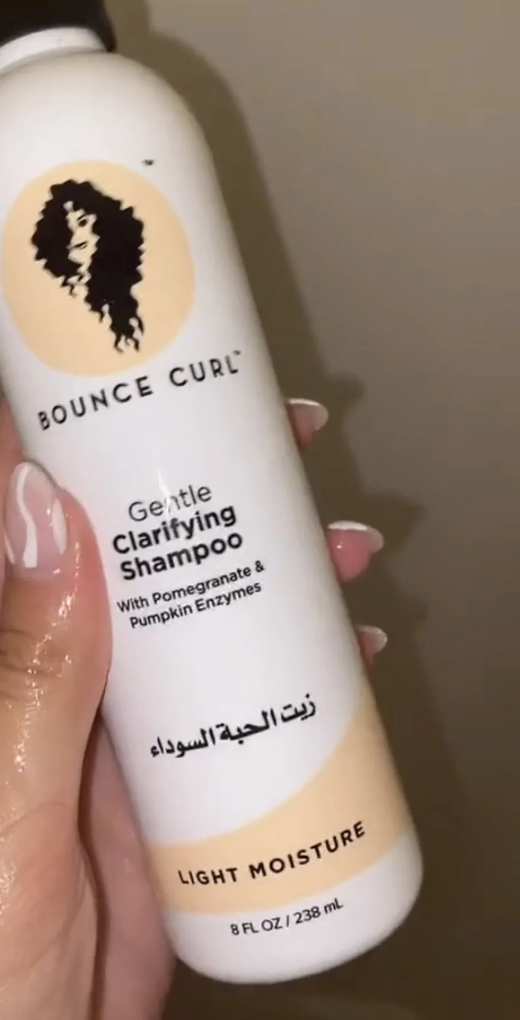 Bounce Curl Enzyme Gentle Clarifying Shampoo - review image