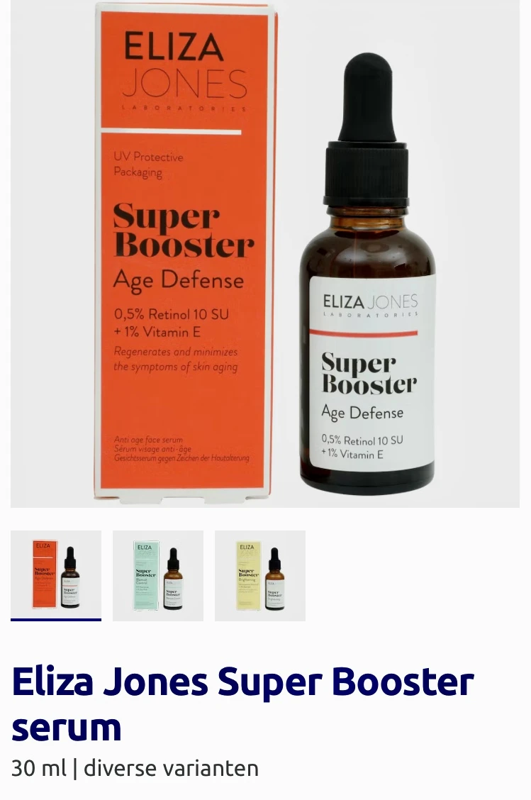 ELIZA JONES Super Booster Age Defense - Anti-age Face Serum - review image