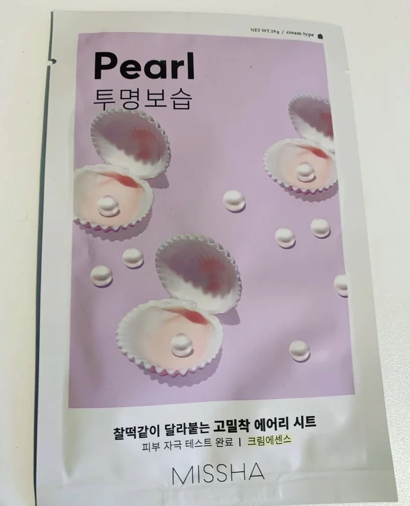 Missha Airy Fit Sheet Mask Pearl 19g (Set van 10 stuks) - review image