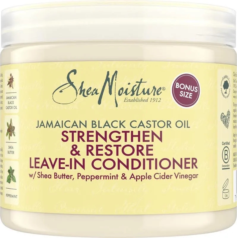 Shea Moisture Jamaican Black Castor Oil Strengthen, Grow & Restore Leave-in Conditioner - review image