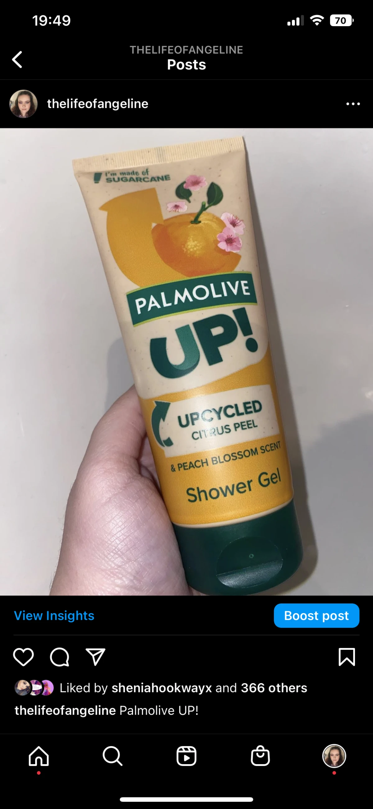 Up! Citrus Peel Shower Gel - review image