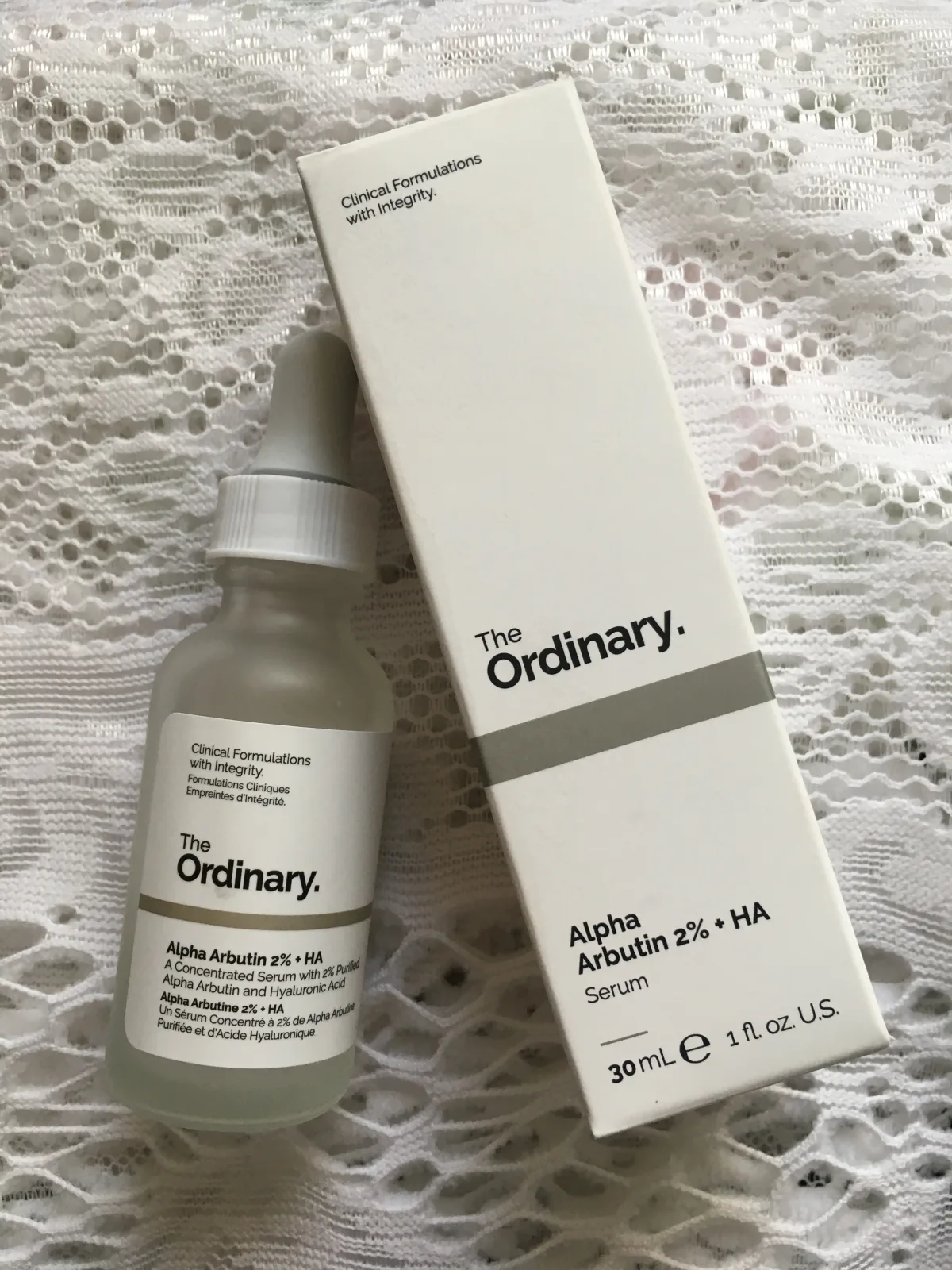 The Ordinary Alpha Arbutin 2% + HA - review image