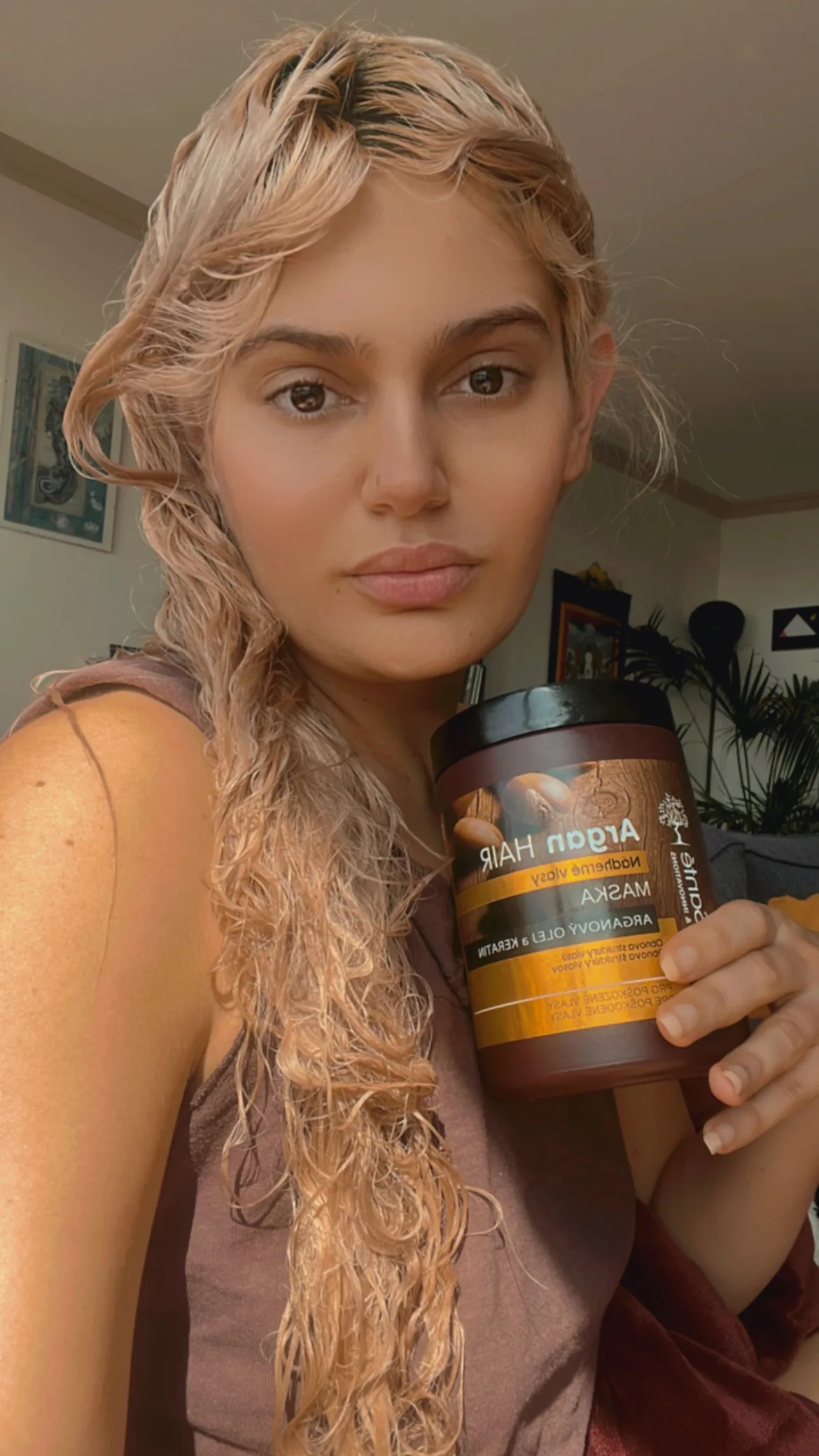 Dr. Sante Argan Hair  Haarmasker, Argan olie en Keratine,  voor beschadigd haar,  XXL   1000ml,  hair mask, Argan Oil and keratin, for demaged hair - review image