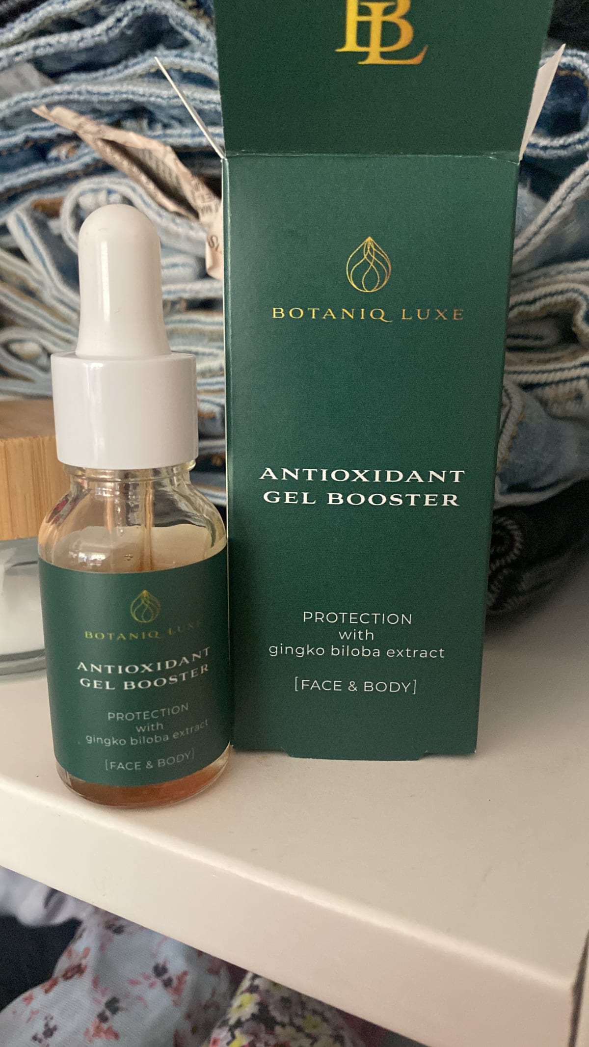 Antioxidant Gingko Gel Booster - review image