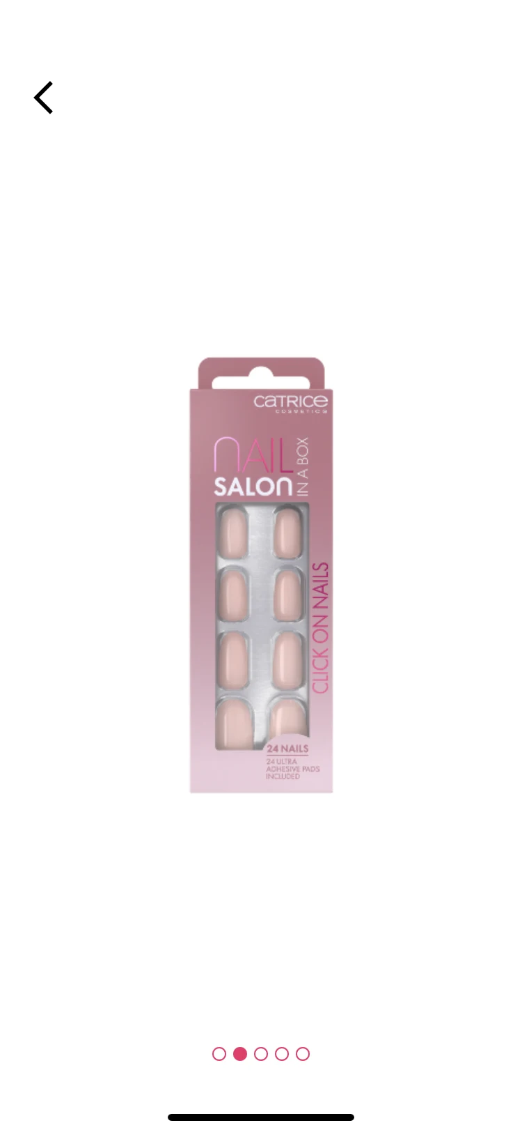 Nail Salon in a Box Click on Nails 010 Pretty Suits Me Best - review image