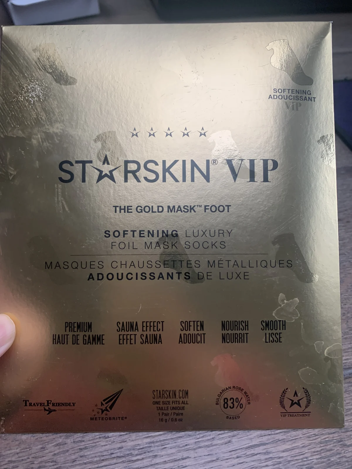 STARSKIN ® VIP The Gold Mask™ Foot - review image