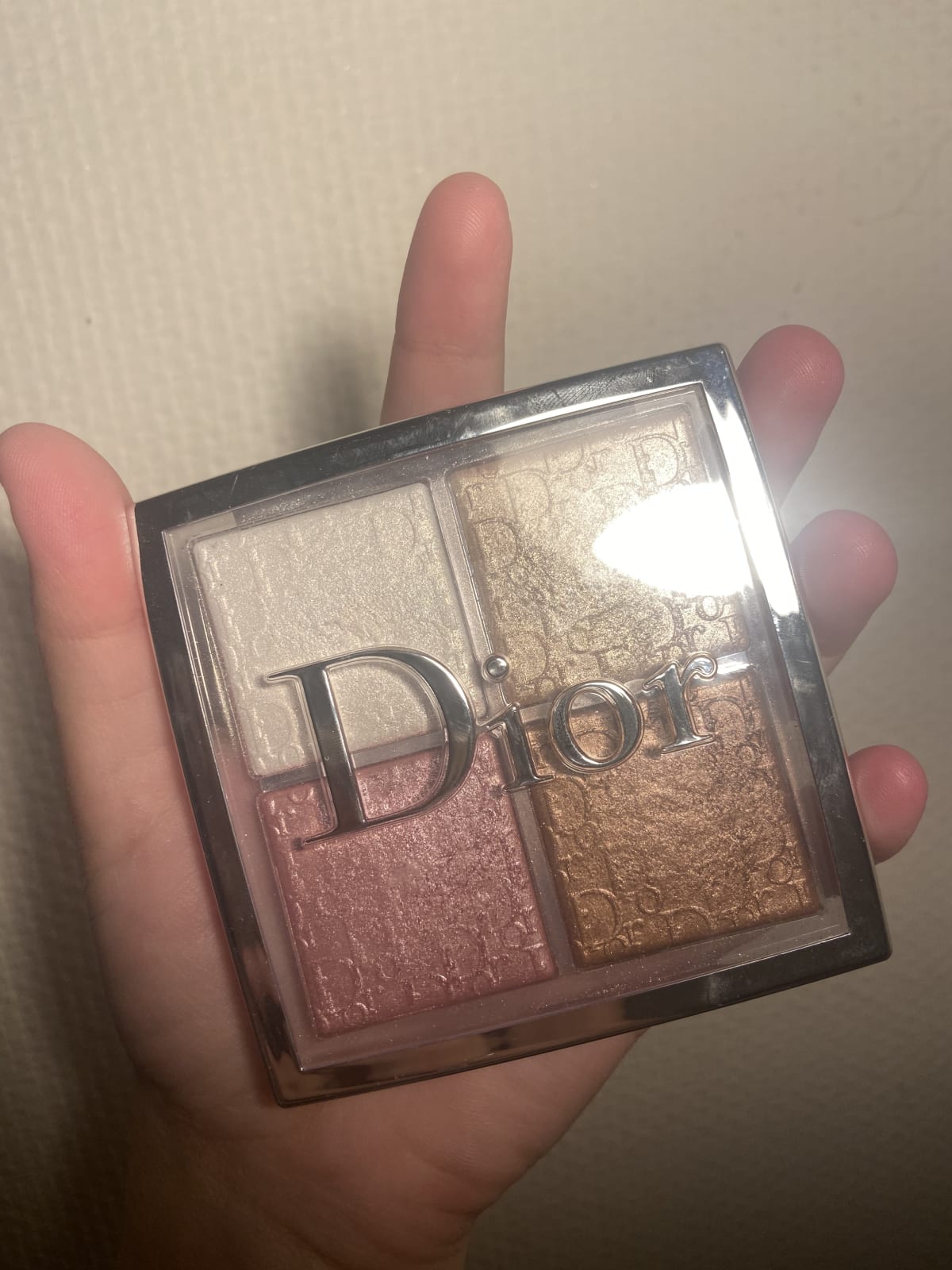 DIOR BACKSTAGE 004 - Rose Gold Face Glow Palette Highlighter 10g - review image