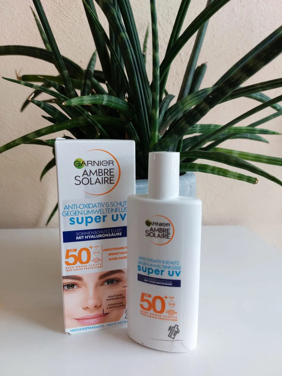 Garnier Ambre Solaire 3600542298209 zonnebrandcrème Gezicht 40 ml - review image