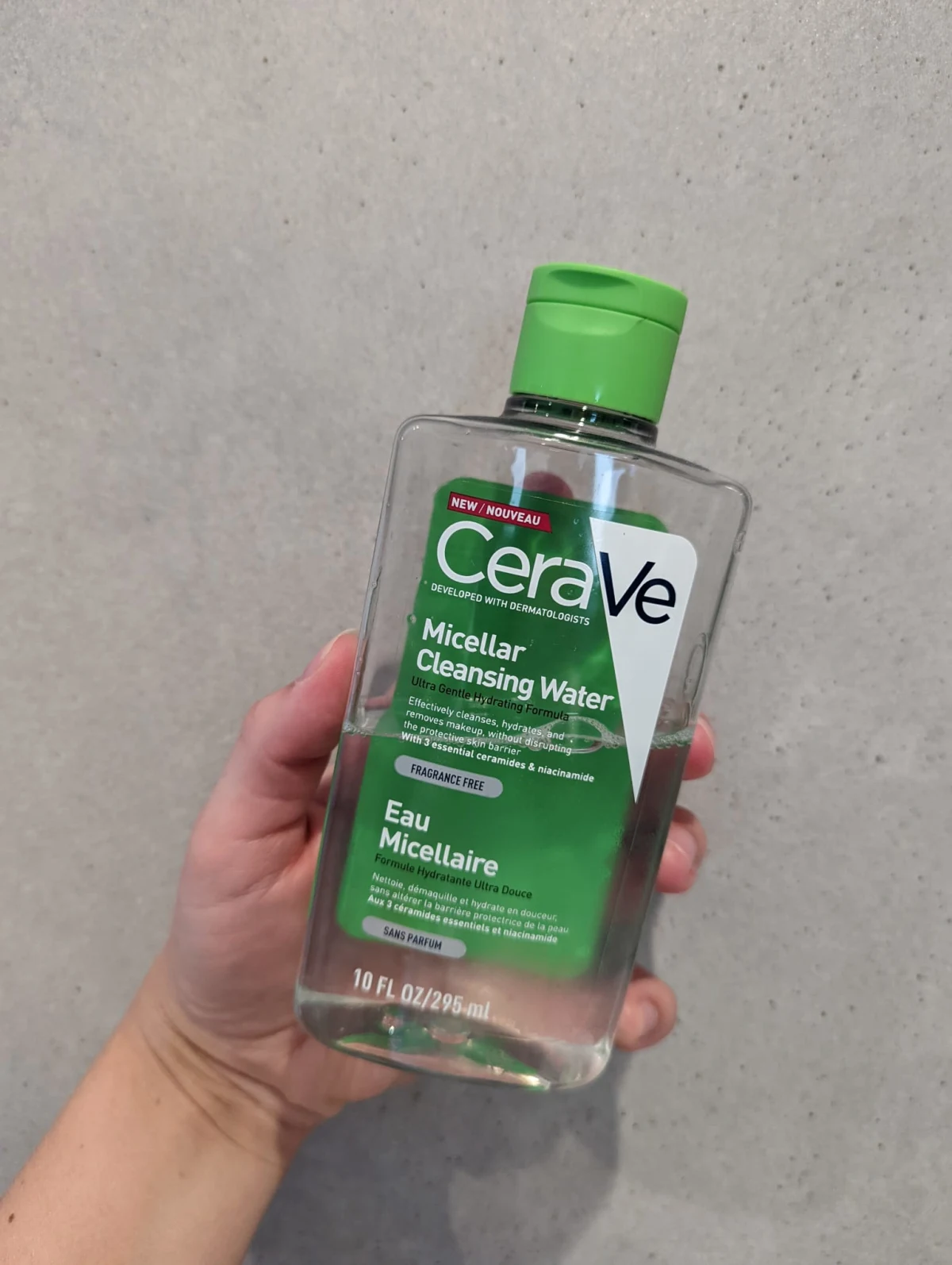 Micellair Water CeraVe   Schoonmaakster 295 ml - review image