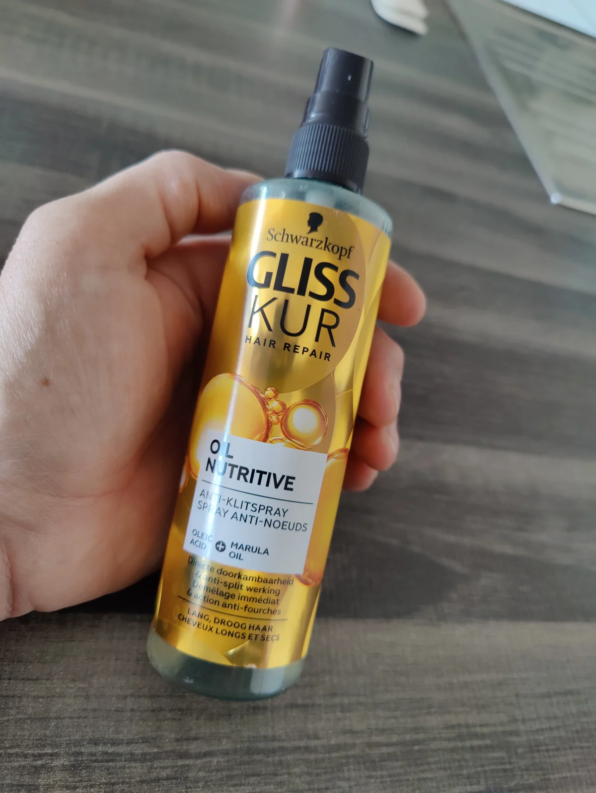 Gliss Kur - Anti-Klitspray Oil Nutritive - 6 x 200 ml - review image