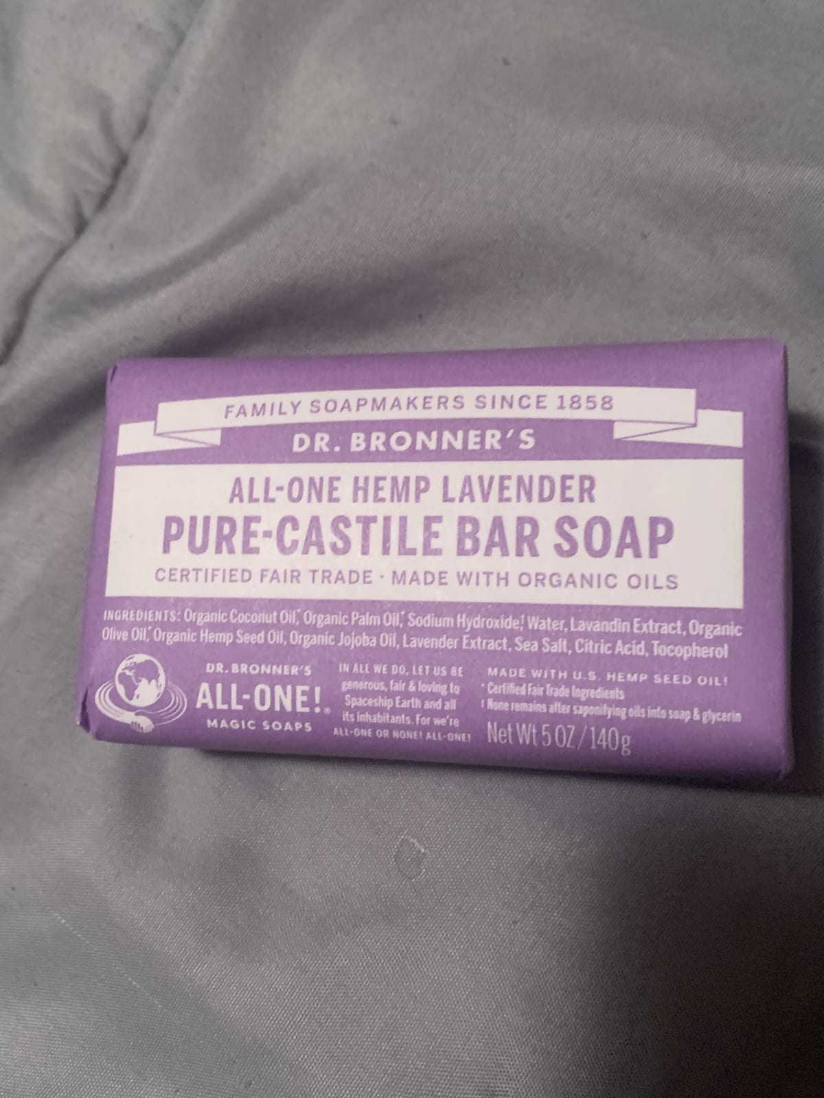 Dr. Bronner Block                        - lavender - review image