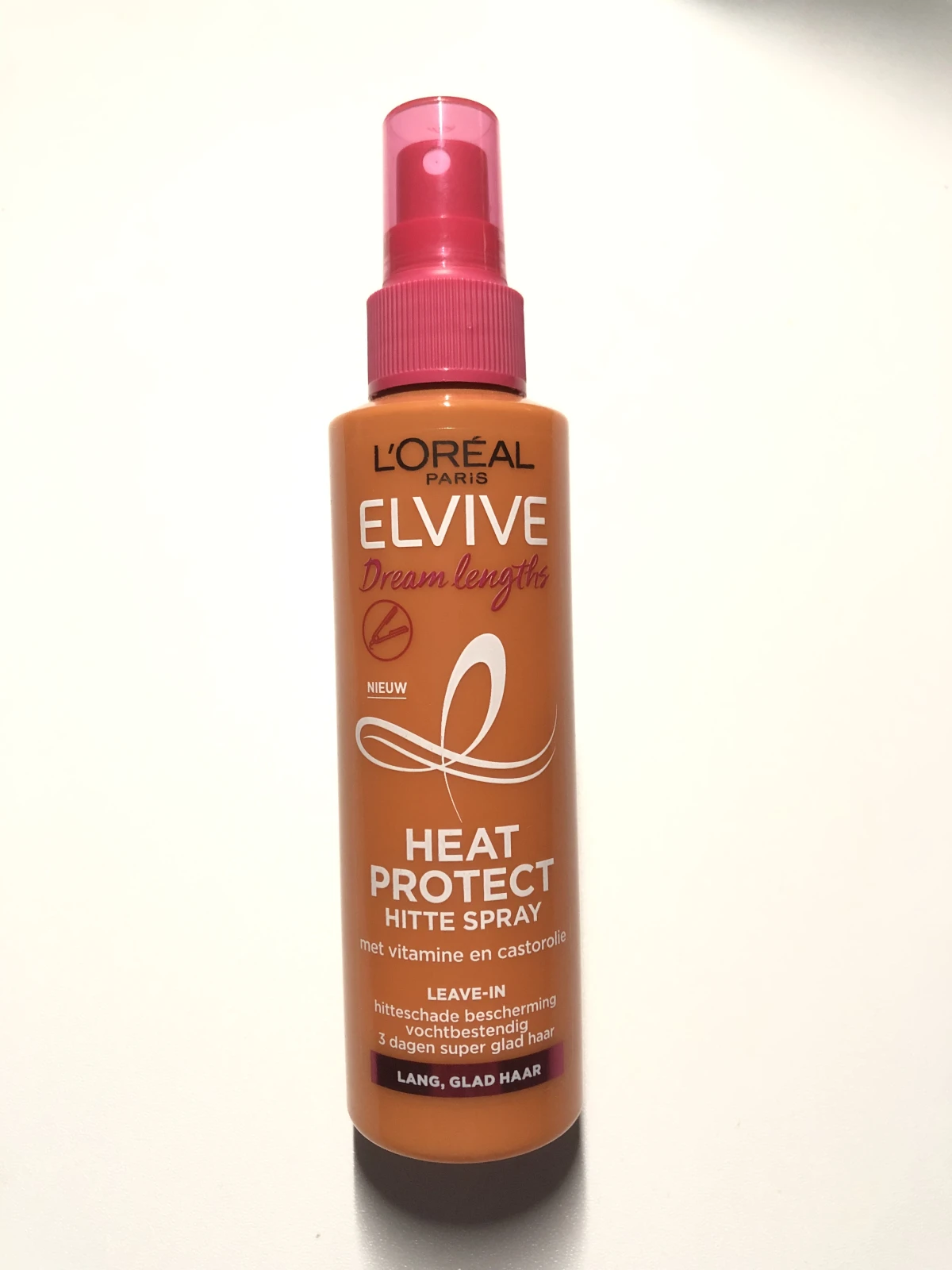 L’Oréal Paris Elvive Dream Lengths Heat Spray - 150 ml - before review image