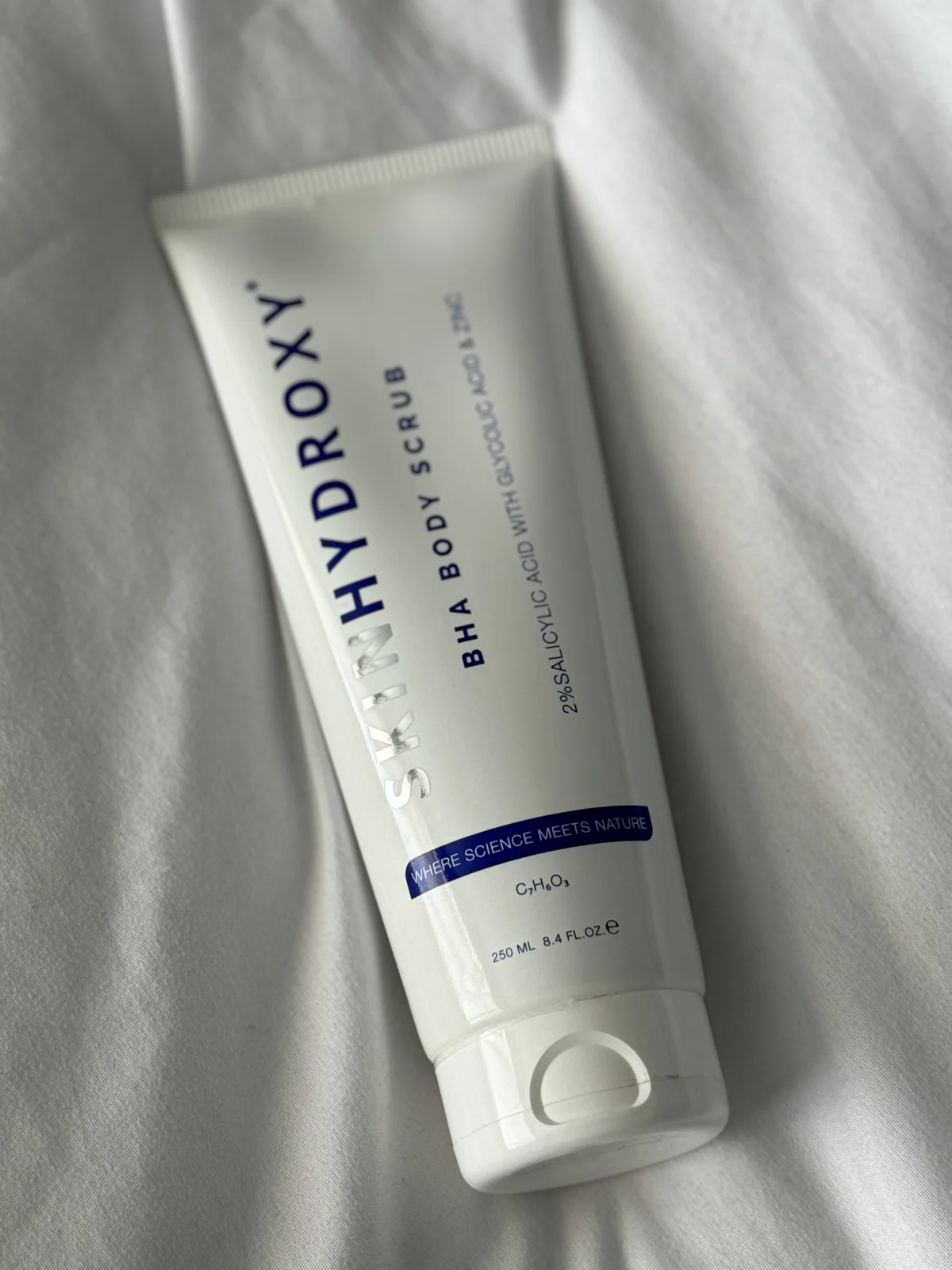 BHA Body Scrub - before review image