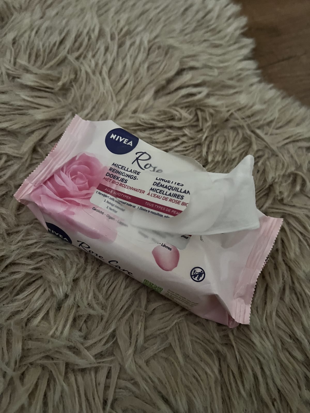 Rose Water Reinigingsdoekjes - review image