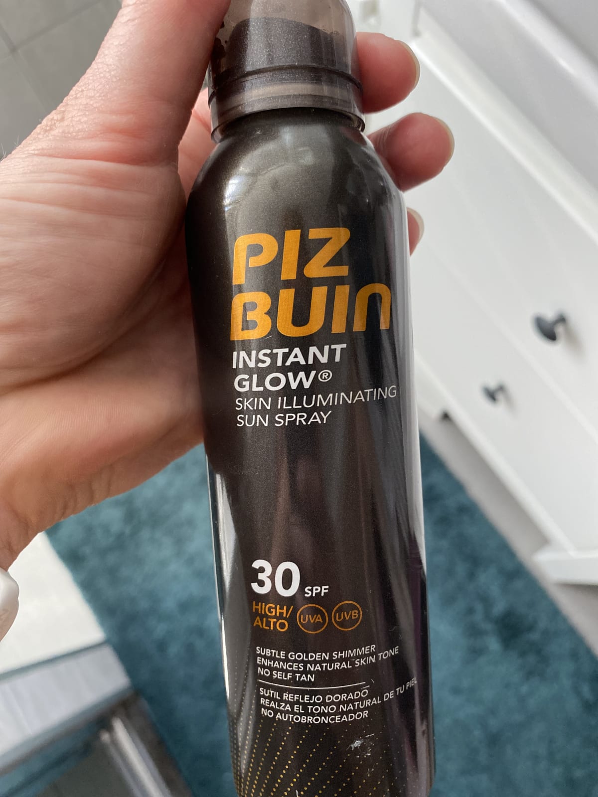 Zonnebrand Instant Glow Sun Spray SPF30 - review image