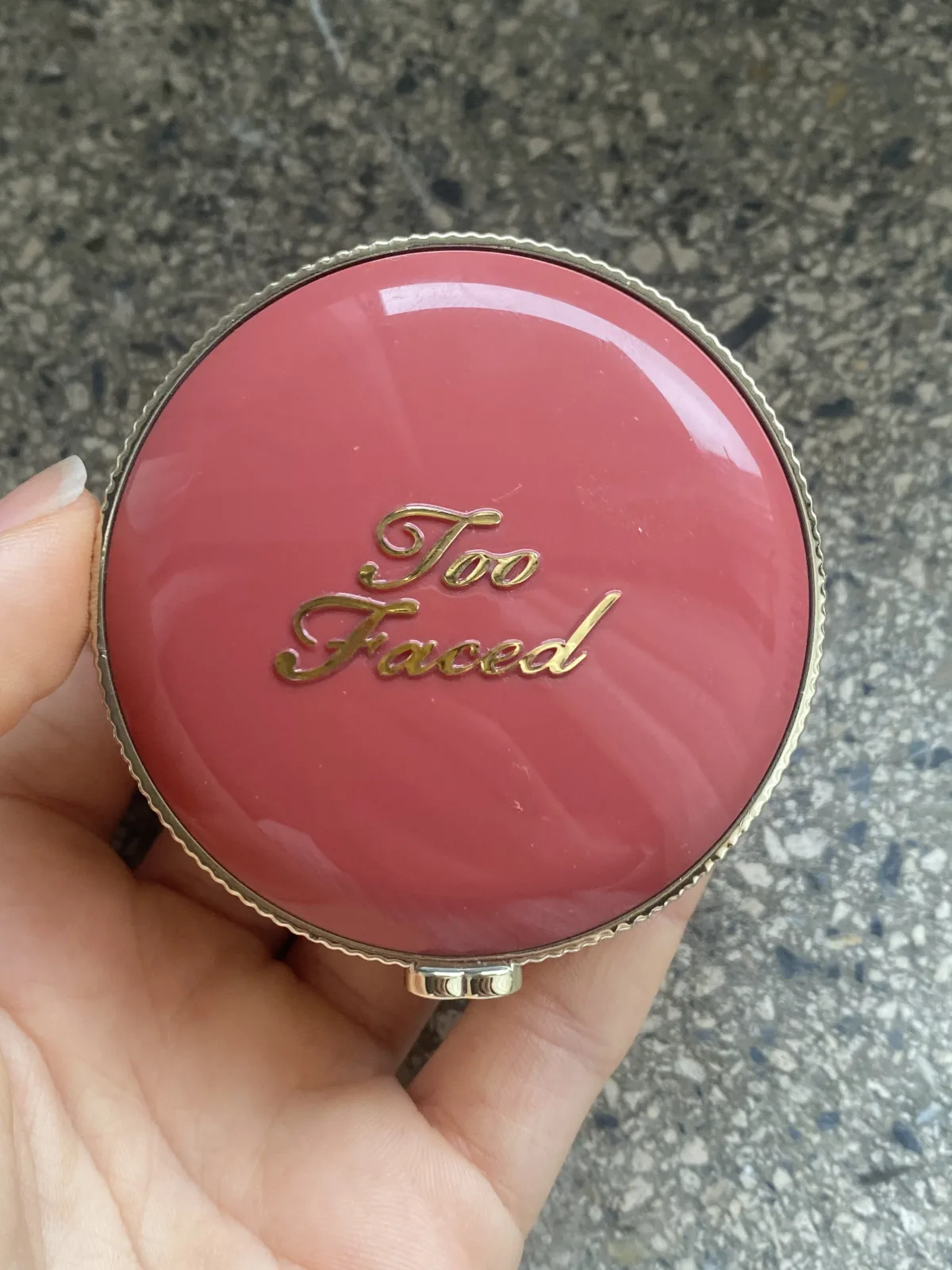 Cloud Crush Blush - before review image