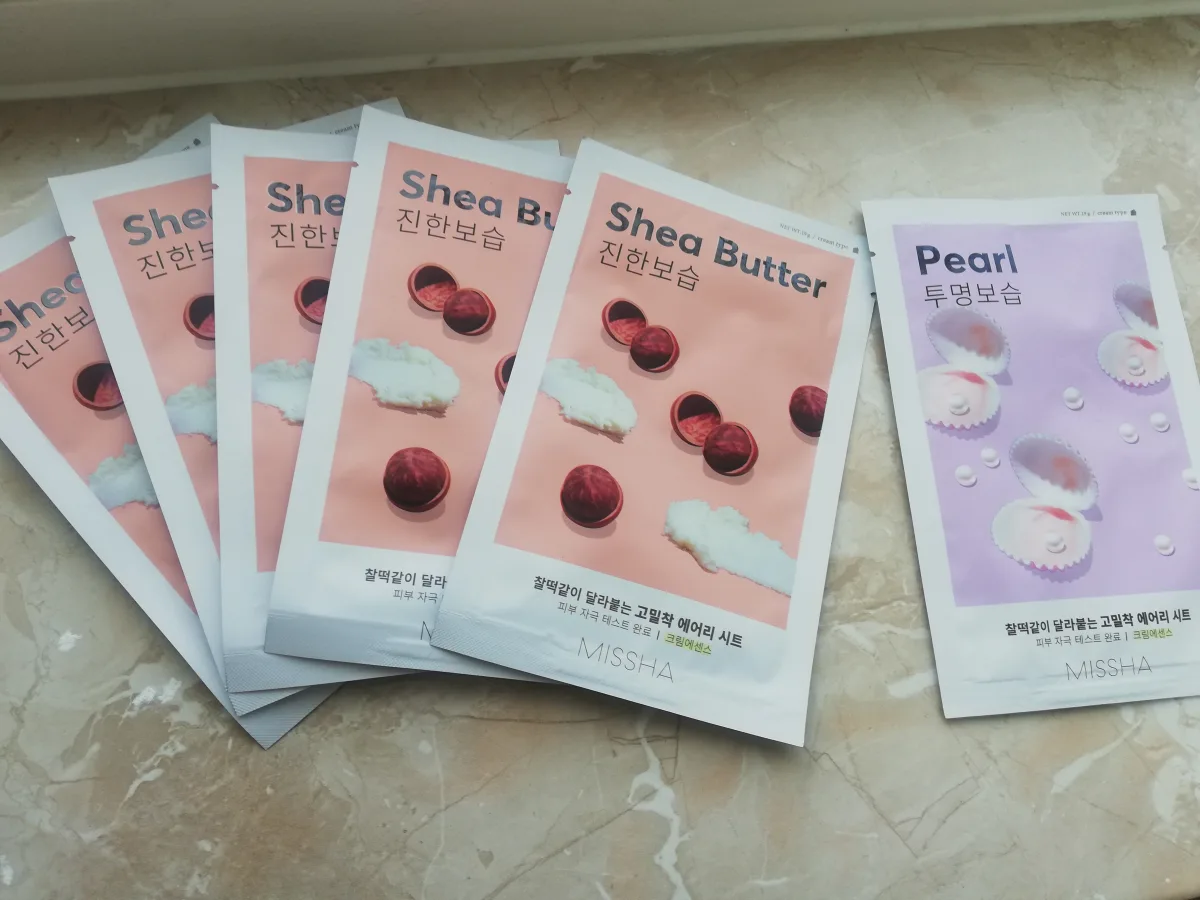 Missha - Airy Fit Sheet Mask (Shea Butter) Gezichtsmasker - review image