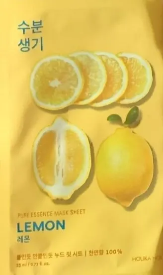 Pure Essence Mask Sheet Lemon - review image