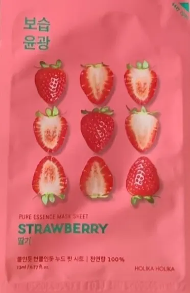 Pure Essence Mask Sheet Strawberry - review image