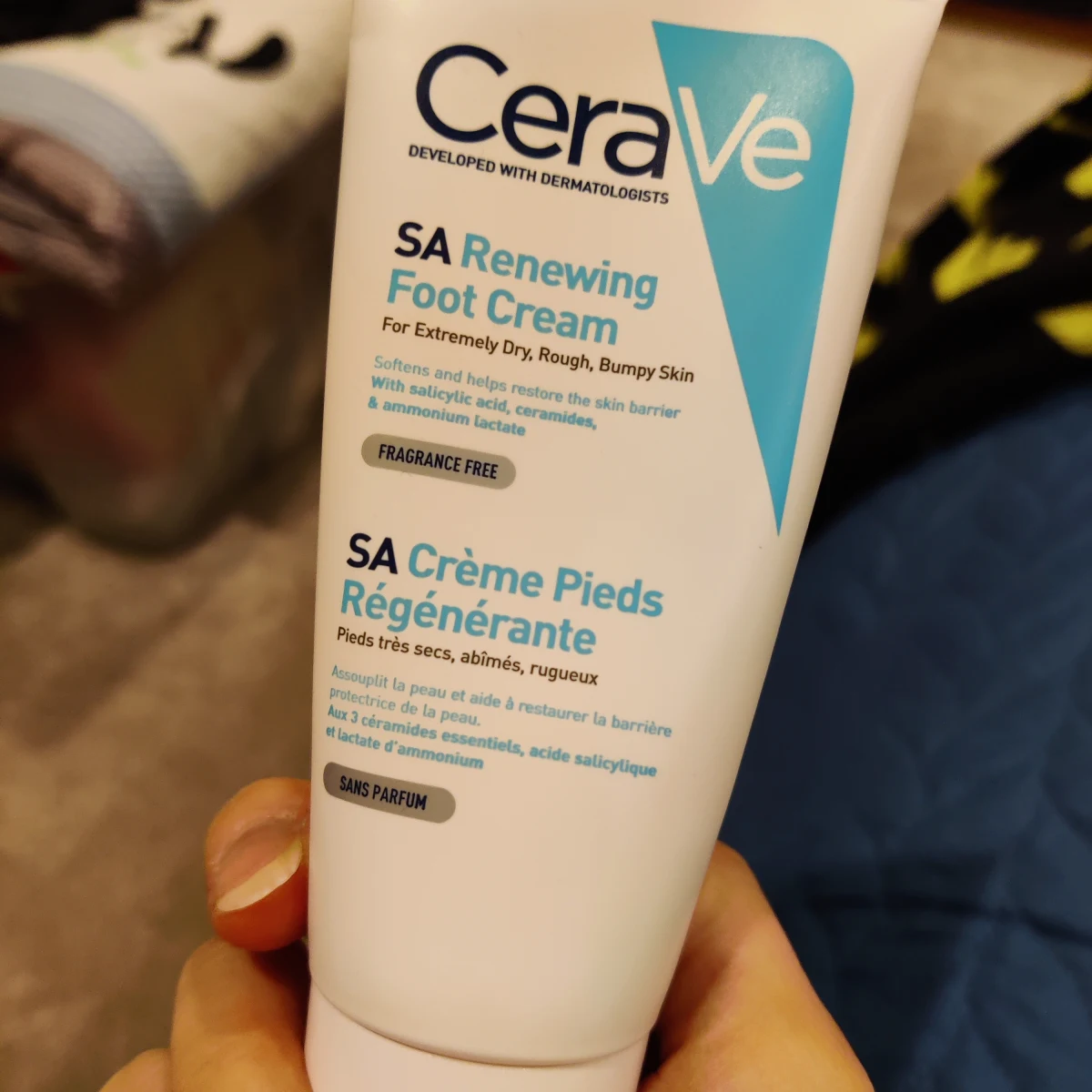 CeraVe SA Renewing Foot Cream - Voetcrème - Herstellend - (extreem) droge en ruwe voeten - 88ml - review image