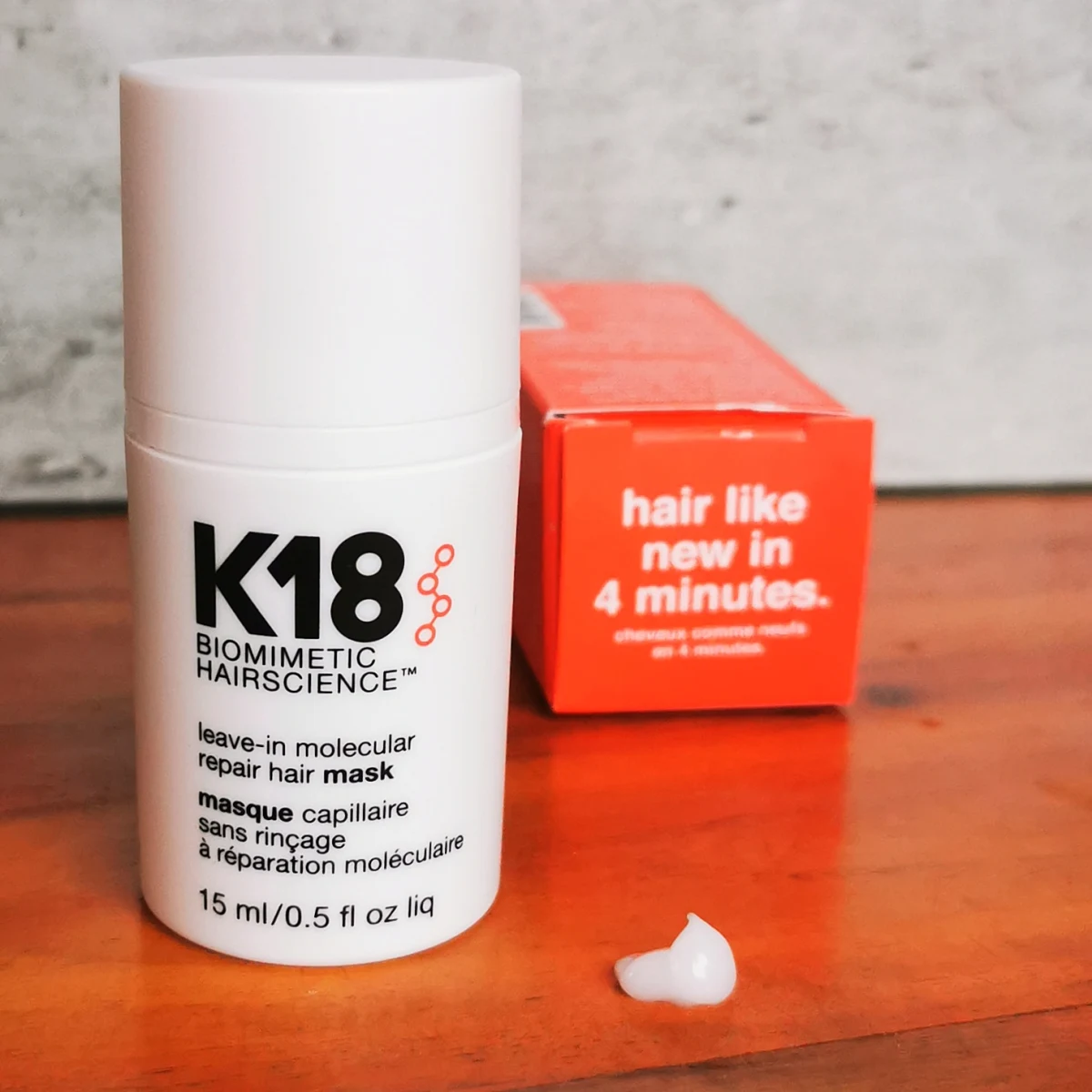 K18 Hair Leave-in Molecular Repair Mask 5 ml - review image