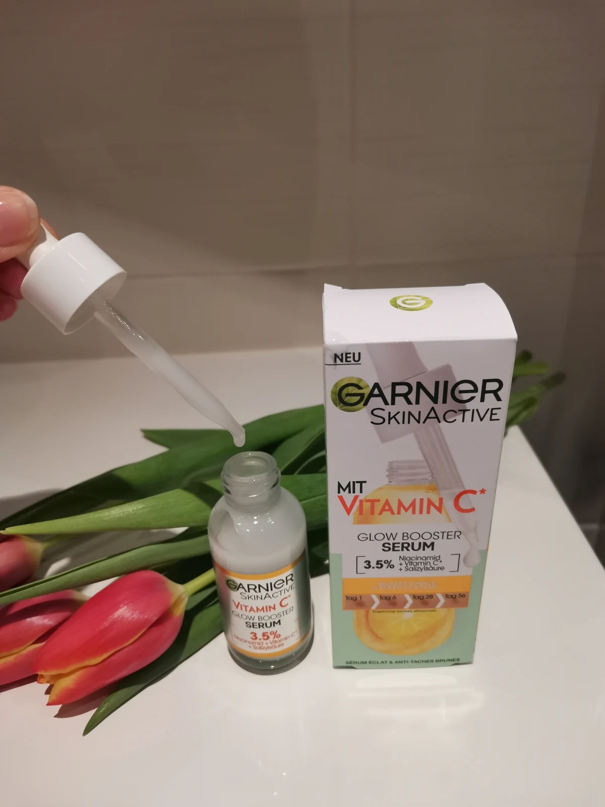 Garnier SkinActive Serum Cream met Vitamine C* en SPF25 - 50ml - review image