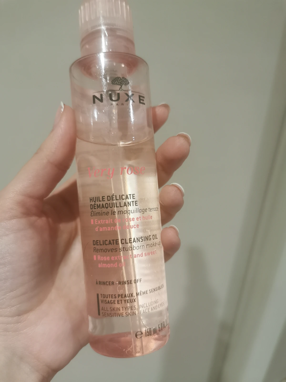 Nuxe Very Rose Delicate Cleansing Oil Reinigingsolie  ml - review image