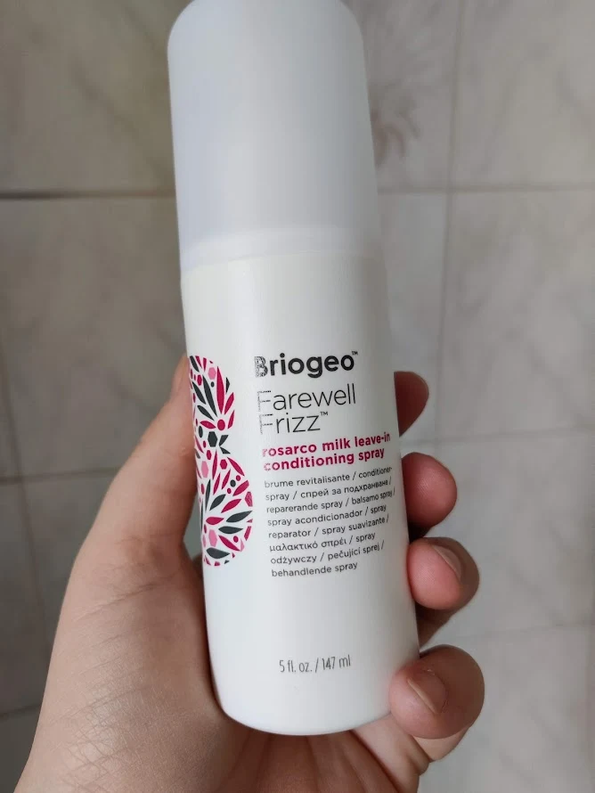 Briogeo - Farewell Frizz™ Rosarco milk Leave-In Conditioning Spray - 147 ml - review image