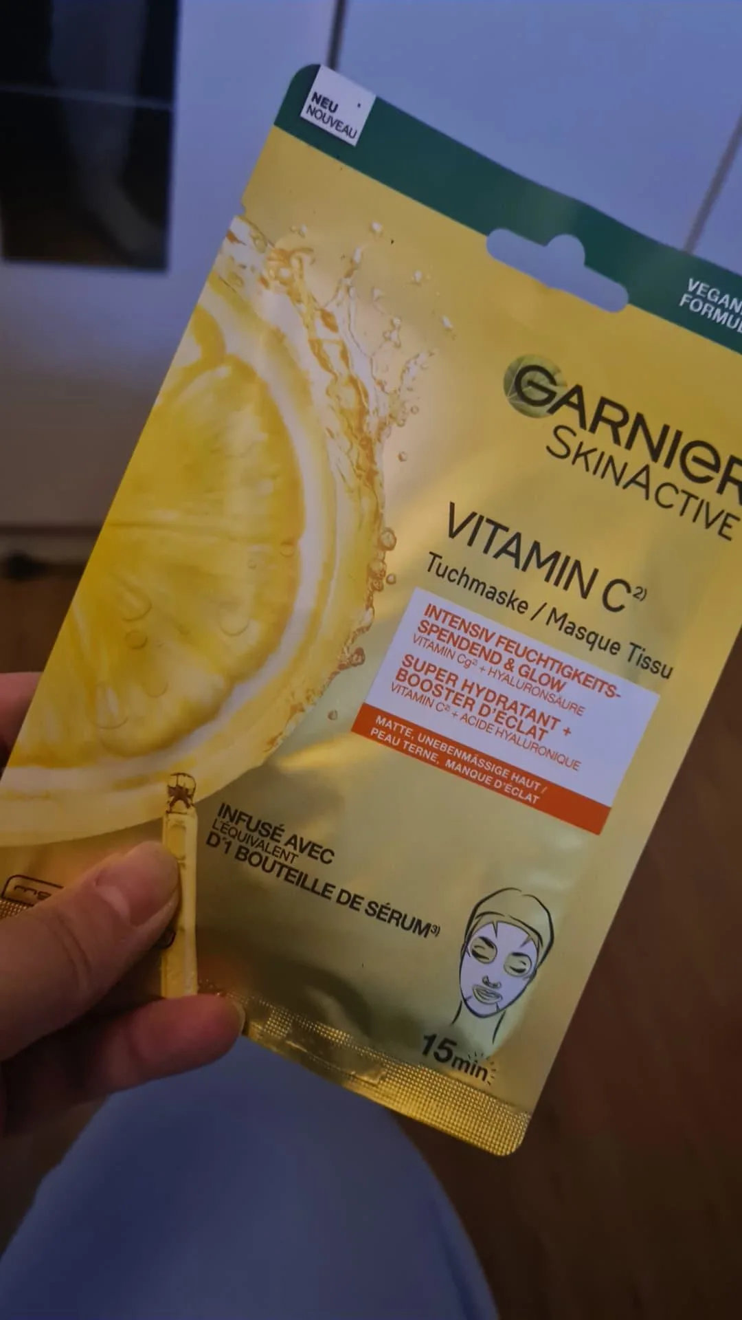 58 - Garnier SkinActive Sheet Mask Vitamine C* - review image