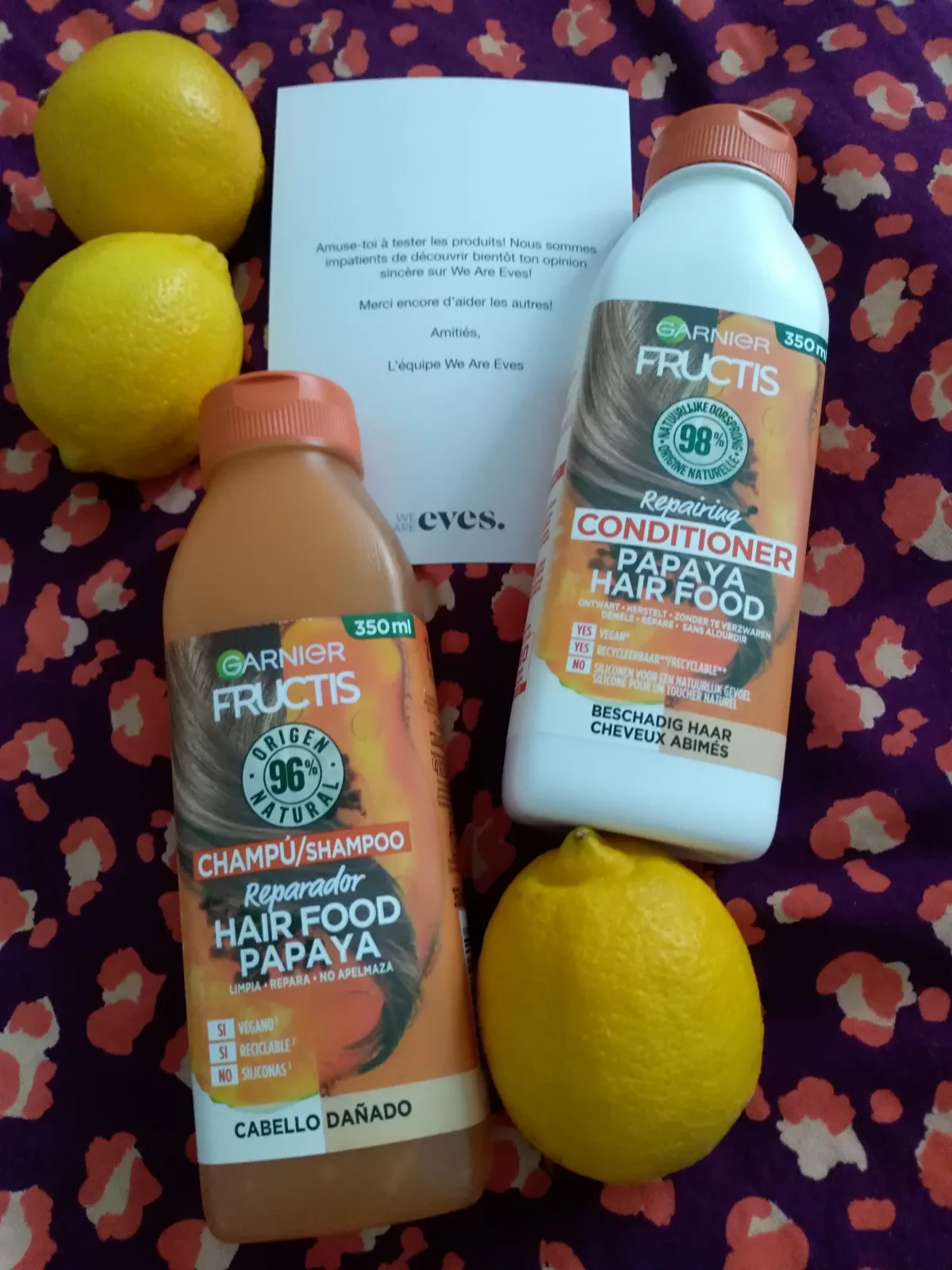 Garnier Fructis Hair Food Papaya Conditioner - review image