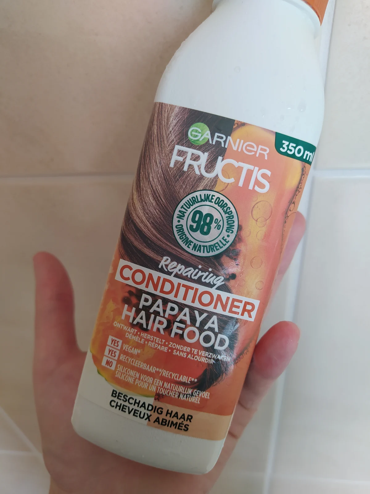 Garnier Fructis Hair Food Papaya Conditioner - review image