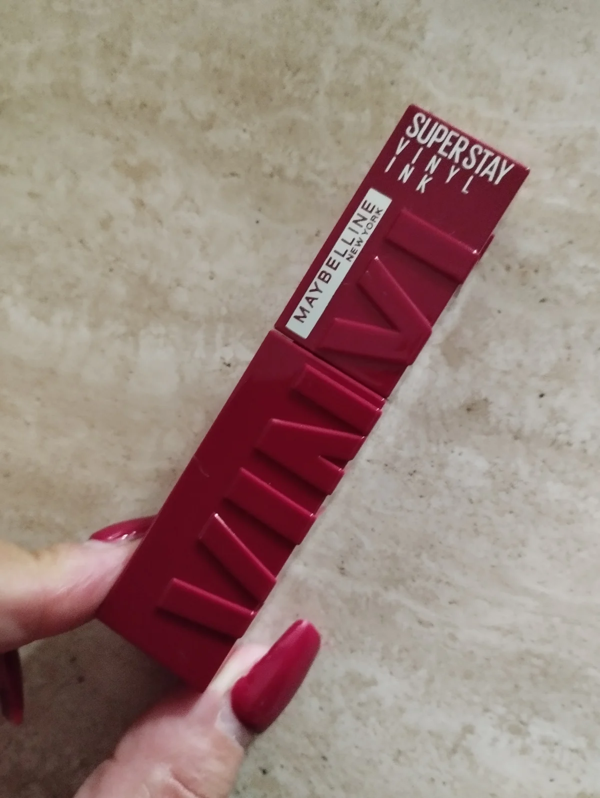 Lippenstift Maybelline Superstay Vinyl Ink Nº 105 4,2 ml - review image