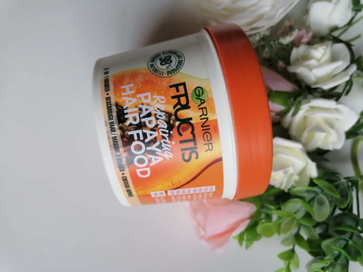 Garnier Fructis Hairfood Papaya- Masker 390ML - review image