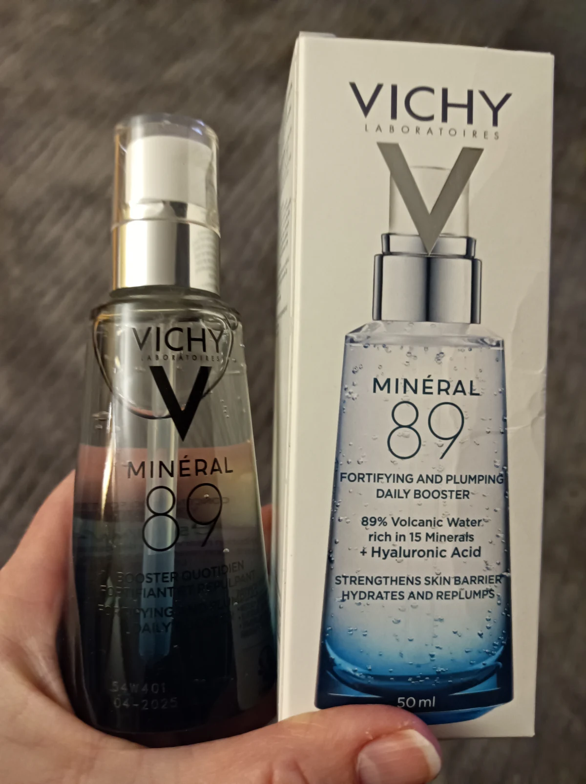 Vichy - Minéral 89 Hyaluronic Acid Gel Face Moisturizer 50ml - review image