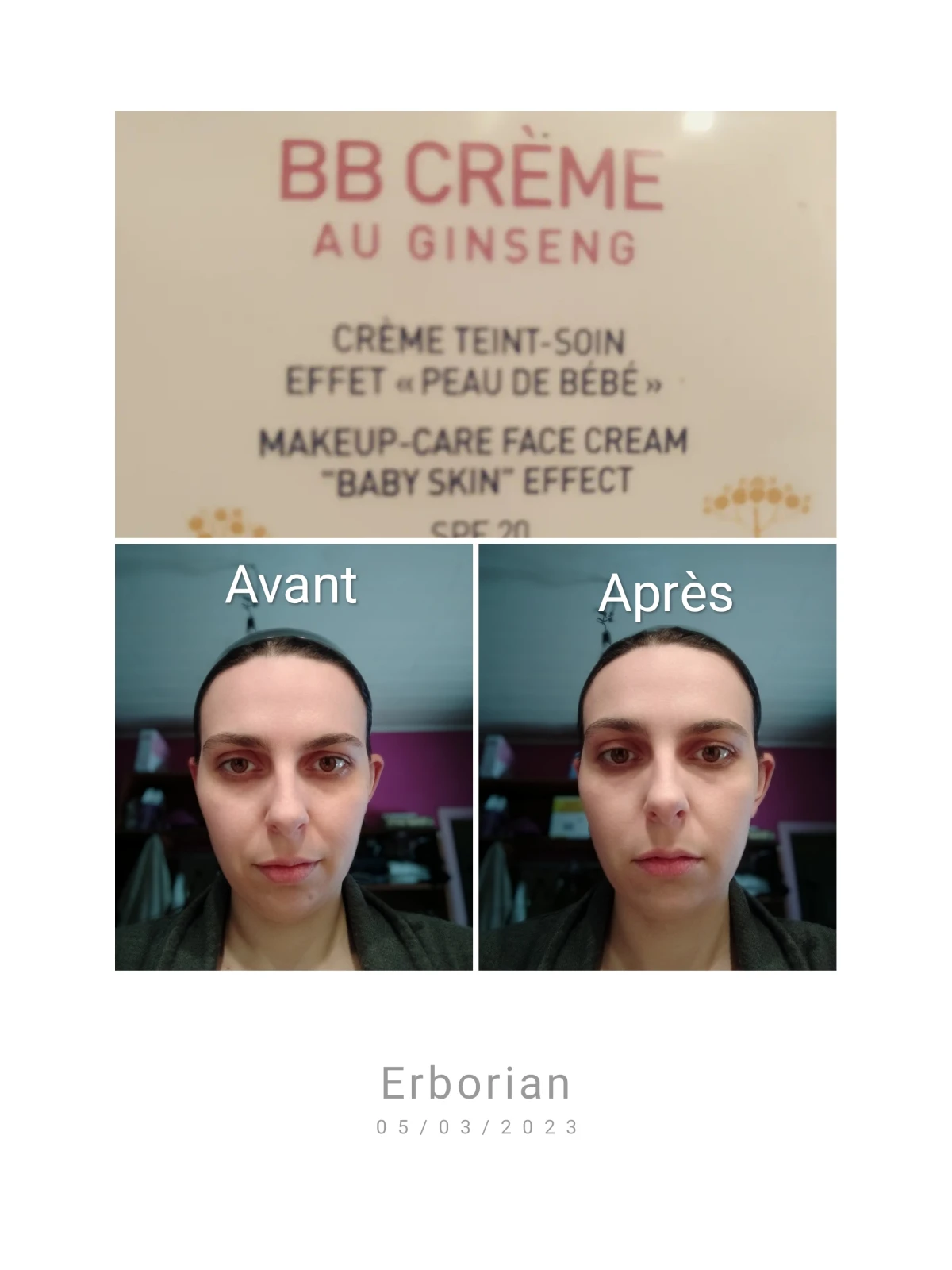 Erborian - Bb Crème Nude Total Sheer Make-up-care Face Cream - review image