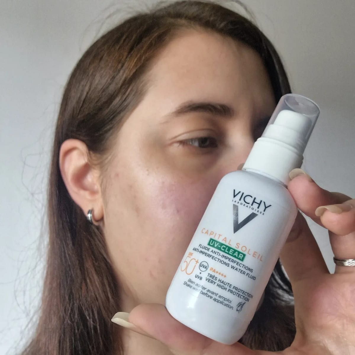 Zonnebrand Lotion Vichy Capital Soleil Uv Clear Anti-Imperfecties Spf 50 (40 ml) - review image