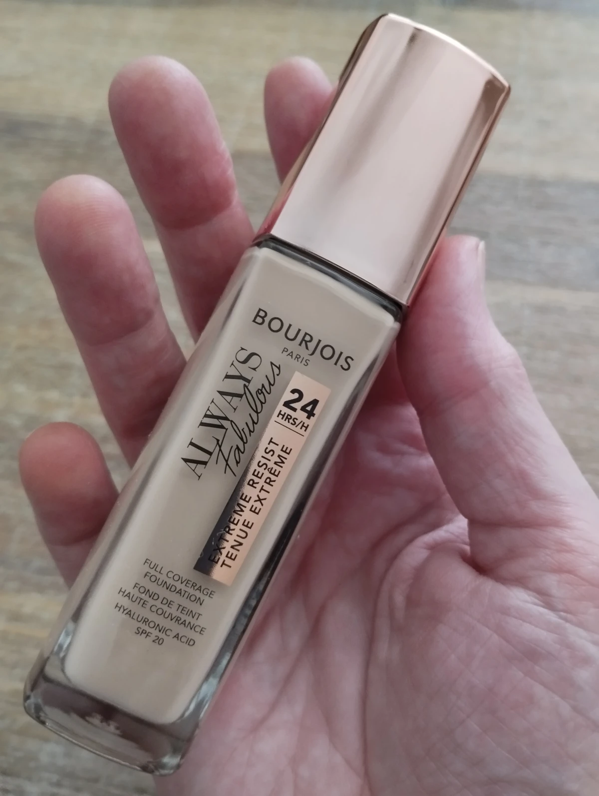 Bourjois Always Fabulous Foundation - review image