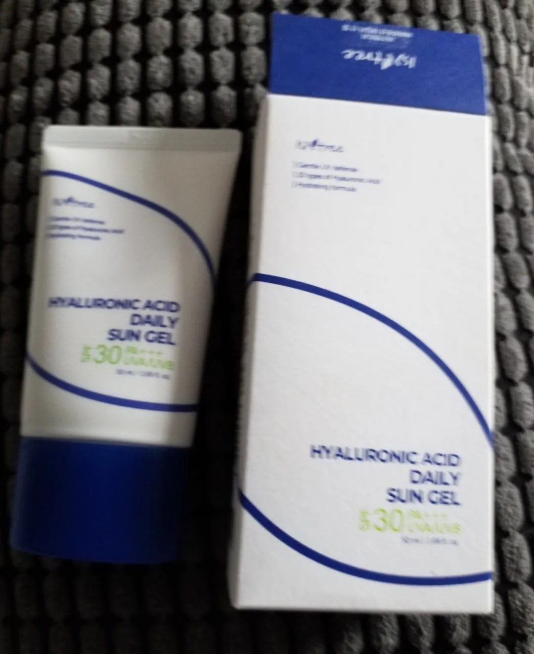 Hyaluronic Acid Watery Sun Gel SPF 50+ - before review image