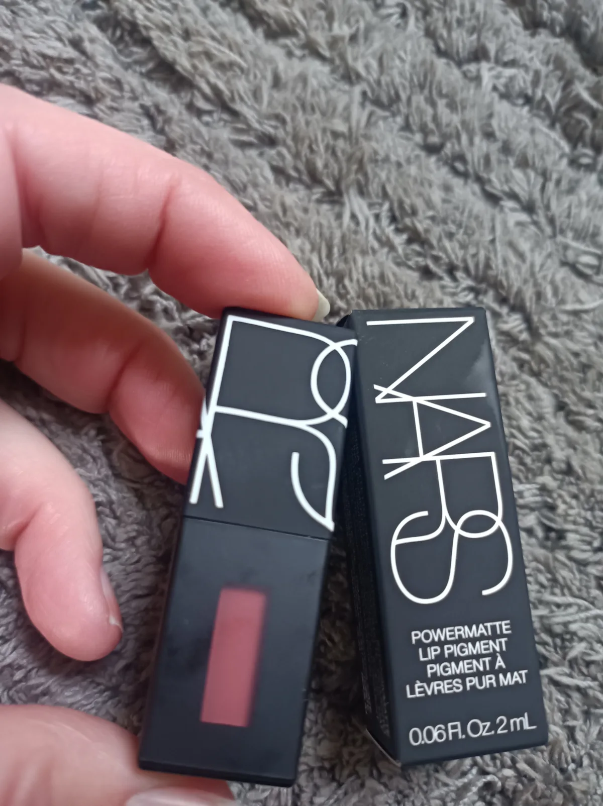 Powermatte lippigment - before review image