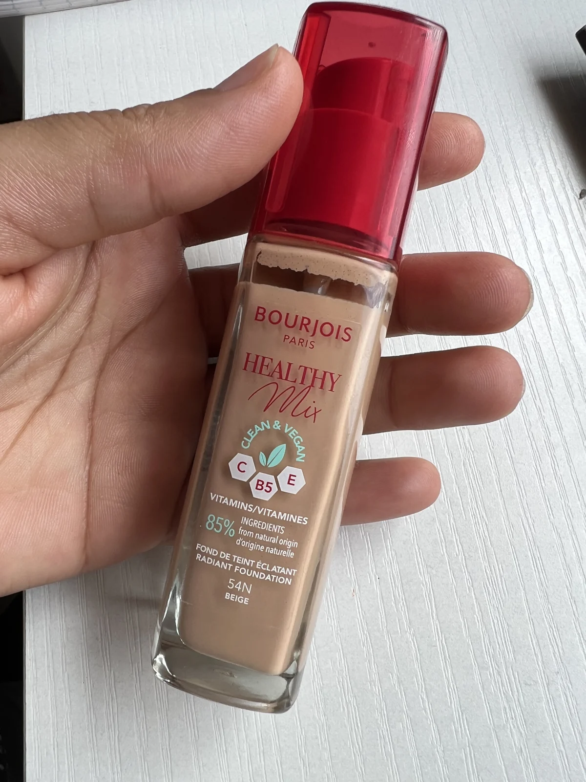 Healthy Mix Clean Vegan Foundation - review image