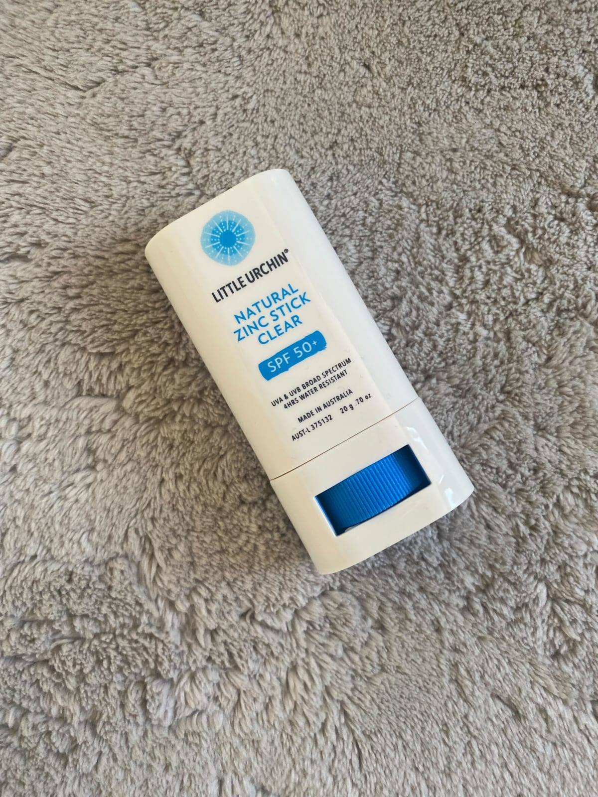 Natural Zinc Stick Clear SPF 50+ - review image