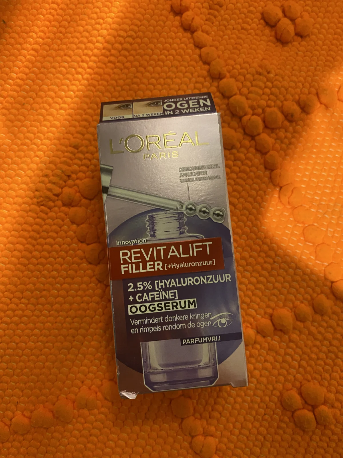 Revitalift Filler Rvt Verkoelend Oogserum Masker - review image