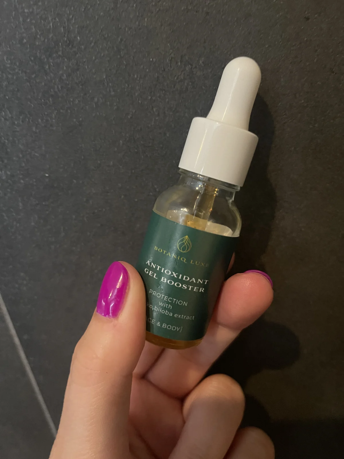 Antioxidant Gingko Gel Booster - before review image