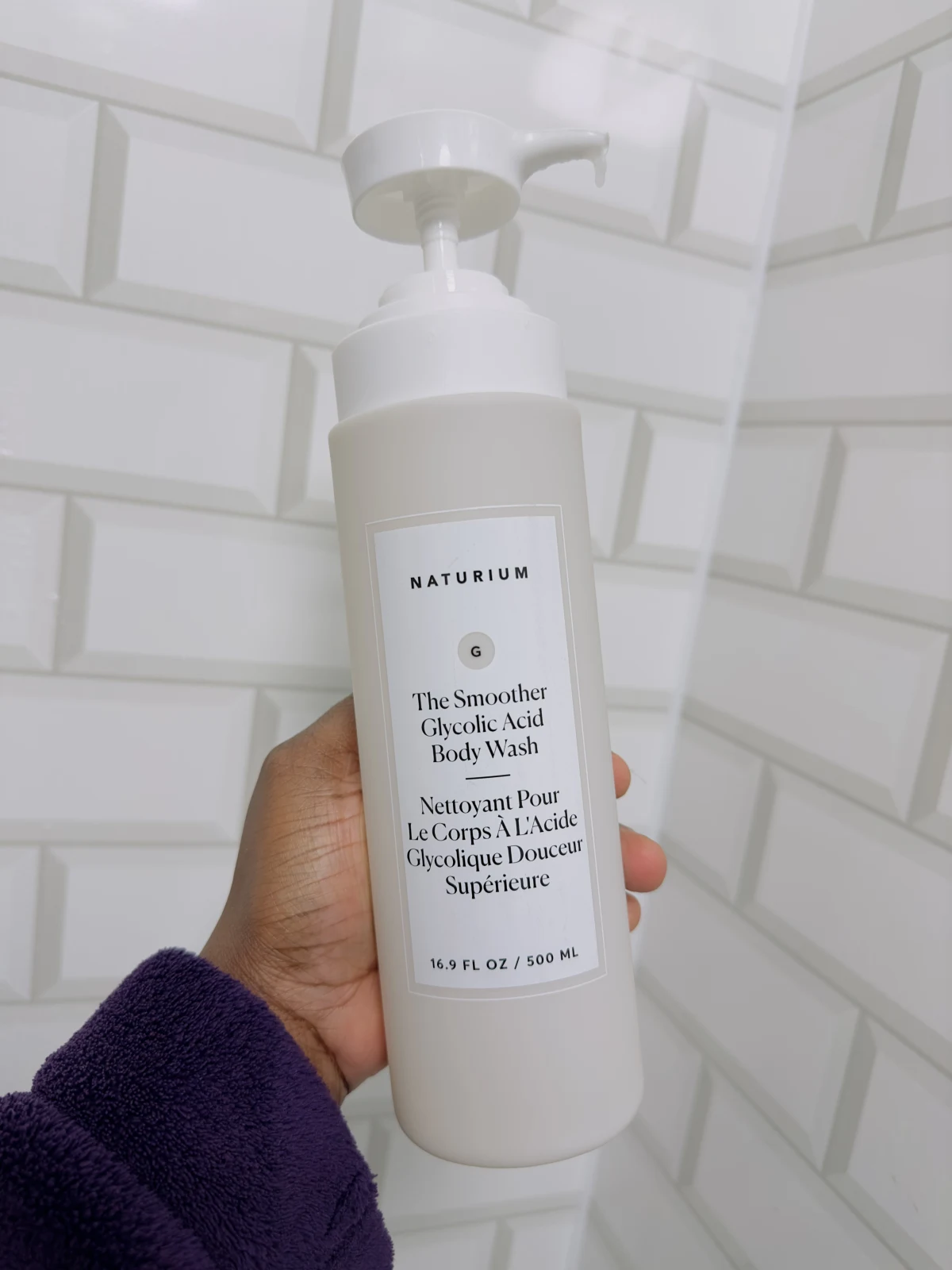 THE SMOOTHER GLYCOLIC ACID EXFOLIATING BODY WASH - review image