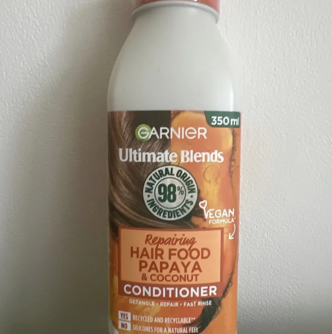 Garnier Fructis Hair Food Papaya Conditioner - review image