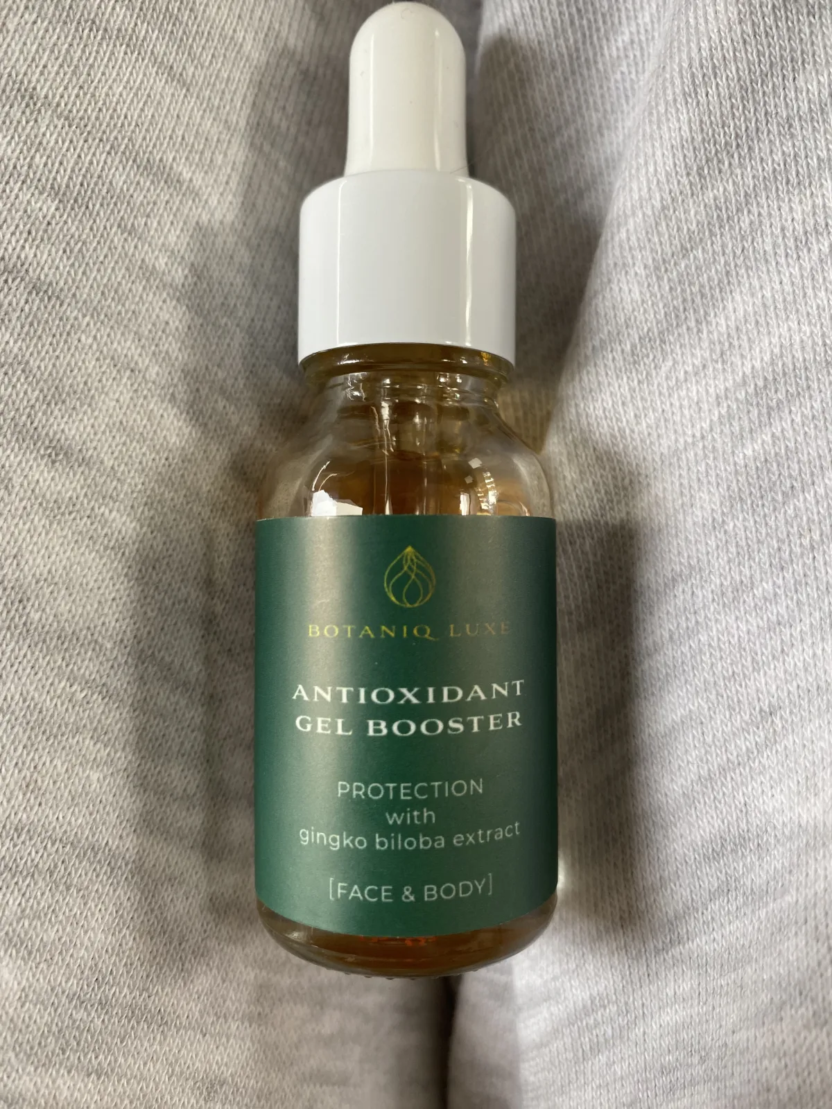 Antioxidant Gingko Gel Booster - review image