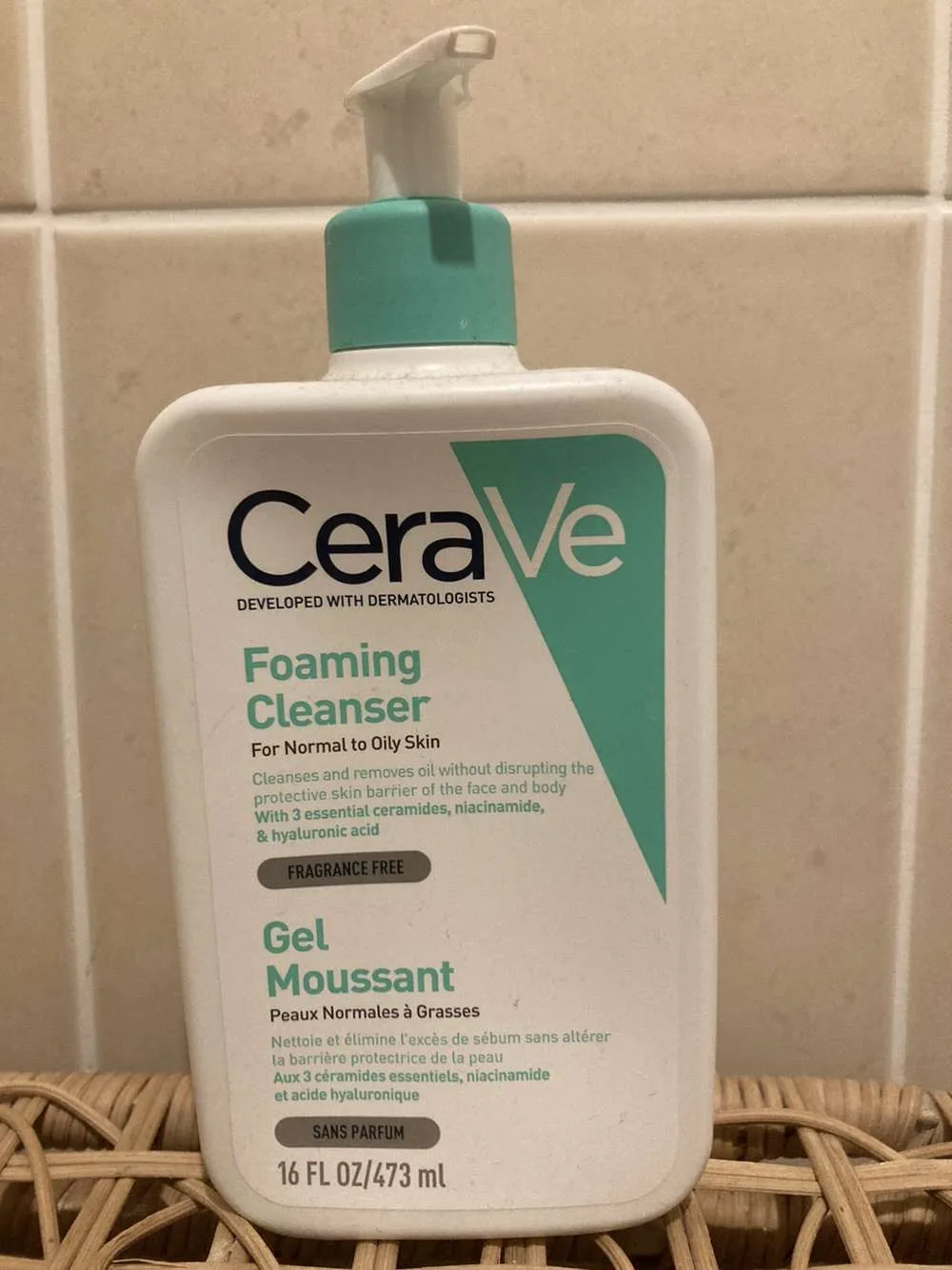 CeraVe Foaming Cleanser w/Pump - review image