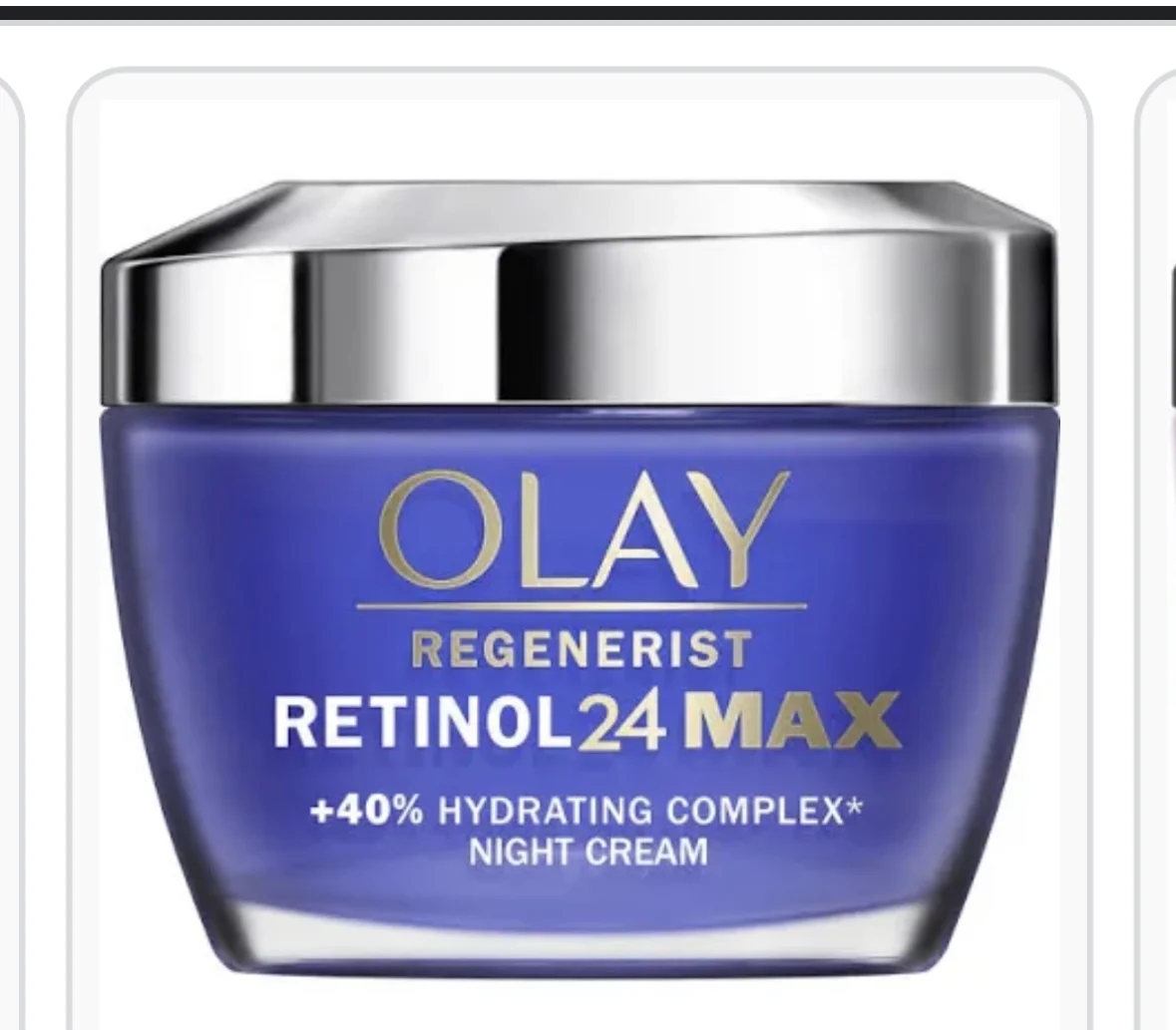 Olay Regenerist Retinol 24 Hydraterende Nachtcreme - 50 ml - review image