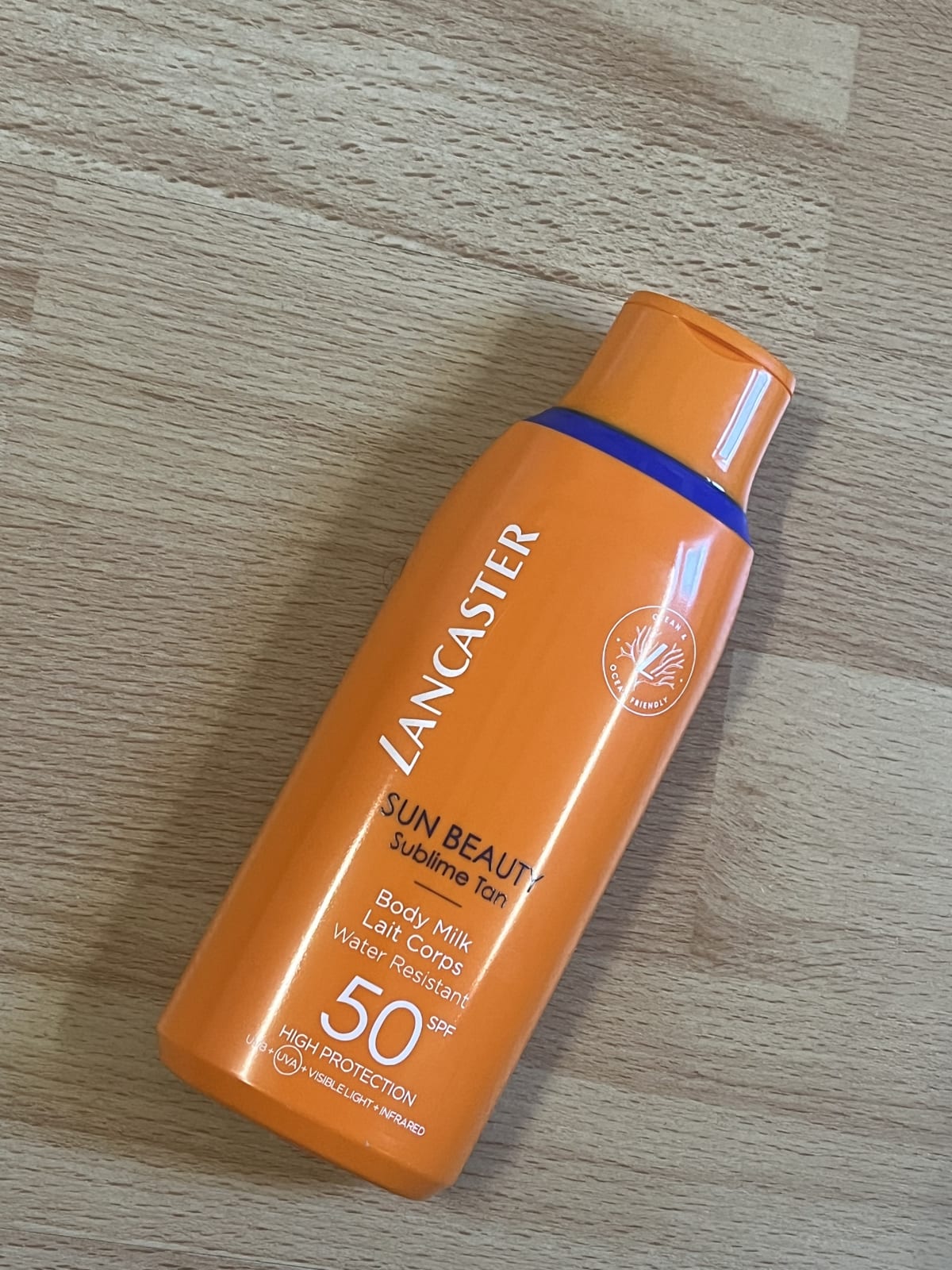 Lancaster Sun Beauty Comfort Milk SPF50 - review image