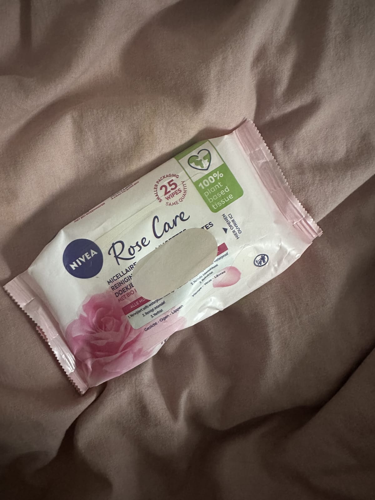 Rose Water Reinigingsdoekjes - before review image